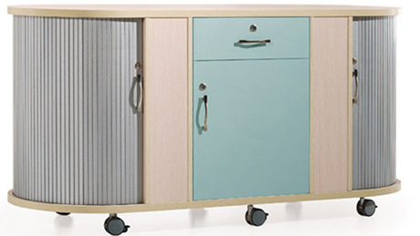 Filing Cabinet|MFC Roller Shutter Door Cabinet|Office Furniture|MFC Roller Shutter Door Cabinet|资料柜|储存柜|档案柜|文件柜 CG-JLG-02