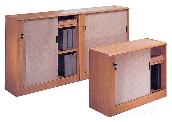 Filing Cabinet|MFC Roller Shutter Door Cabinet|Office Furniture|MFC Roller Shutter Door Cabinet|资料柜|储存柜|档案柜|文件柜 CG-JLG-06