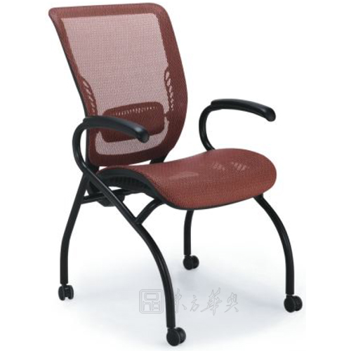 Training Furniture|Multifunction Chair|Office Furniture|Mesh Multifunction Chair|班前椅|洽谈椅|网布椅|会客椅 CG-SKM03-4P