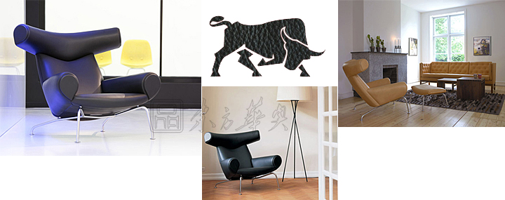 现代经典休闲椅|真皮休闲椅|办公家具|公牛椅|真皮休闲椅,躺椅,休闲椅,皮椅